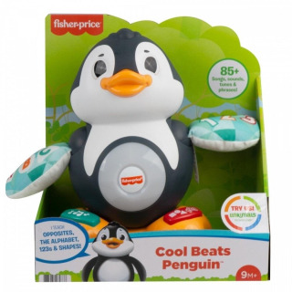 Interaktívny plyšák - Interaktívne tučniaky Fisher-Price Interactive Penguin Linmimals HJ50