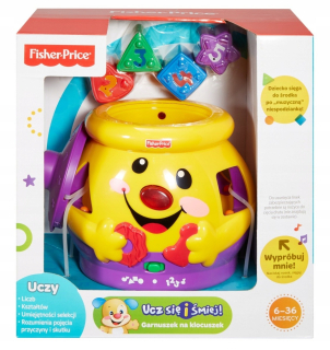 Zvukova hračka - Fisher Price K0428 Hrniec na kváder