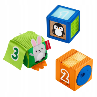 Zvukova hračka - Fisher-Price Zmyslové bloky Animal GJW13