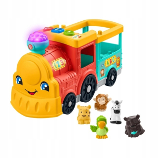 Edukačná hračka - Náučný vláčik Fisher-Price Little People HHH93