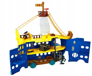 Fisher Price Kolosová loď Jake a Piráti KURIÉR