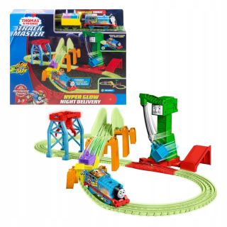Dráha pre deti, stavebnica - Fisher-Price Tomek Night Delivery set GGL75