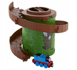 Dráha pre deti, stavebnica - Fisher Price Thomas špirálová dráha bronz