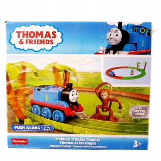 Dráha pre deti, stavebnica - Fisher Cena Tomek Trackmaster Set s opicou