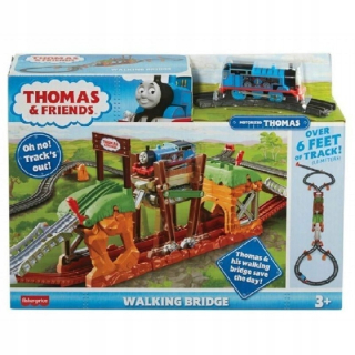 Dráha pre deti, stavebnica - Fisher Price Tomek a priatelia Sťahovacie Bridge