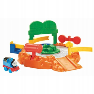 Dráha pre deti, stavebnica - Fisher Price Tomek a priatelia Zakręcony Tor