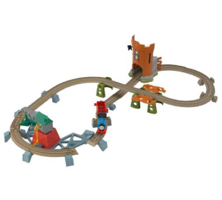 Dráha pre deti, stavebnica - FISHER PRICE Tory Trackmaster Tomek Kráľ Torów