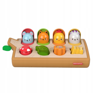 Fisher-Price pop-up farebné zvieratá GJW24