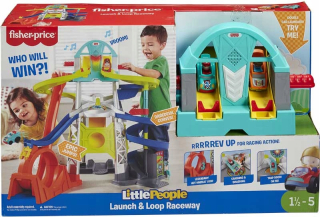 Dráha pre deti, stavebnica - Fisher-Price Wielki Dostihová dráha Novinka
