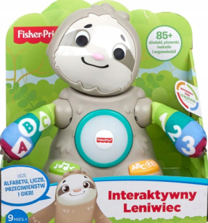 Interatívna hračka - FISHER PRICE Vzdelávacie Leniwiec Science Counting