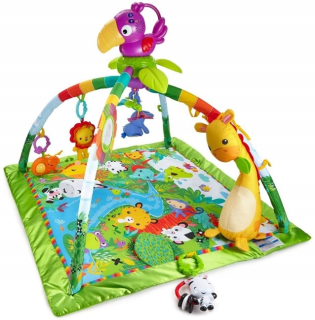 Vzdelávacia podložka pre deti - FISHER PRICE Interaktívne Mat Rainforest DFP08