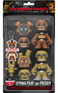 Stavebnica, slamky - Päť nocí v Freddy's Funko Pop!