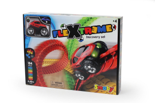 Dráha pre deti, stavebnica - Flextreme Starter Kit + Car