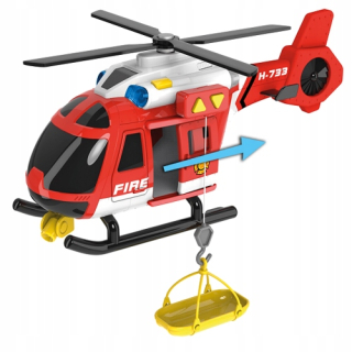 Helikoptéra - Maxi Maxi Fleet. Big Fire Helicopter Dumel