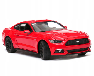 Autíčka zostava - Ford Mustang GT 2015 Welly model, v mierke 1:24