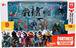 Herná figúrka - Figúrky Fortnite Battle Royale Mini 9ks Mega Pack
