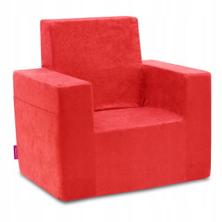 Detské kreslo - Classic Foam Seat červenej farby!