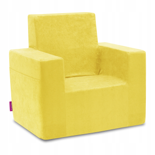 Detské kreslo - Classic Foam Seat žltej farby!