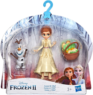 Rozprávková postavička - Mini figúrka Frozen 2 Frozen II Anna I Olaf