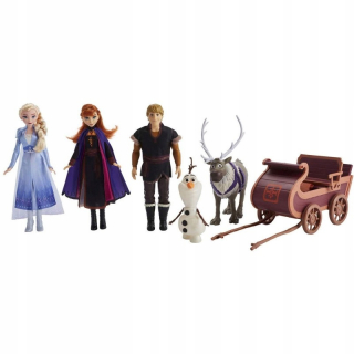 Bábika Frozen Elsa - Frozen Land of Ice 2 - Dobrodružstvo na Sandach E5517