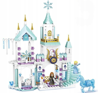 Frozen Frozen Elsa bloky puzzle hrad