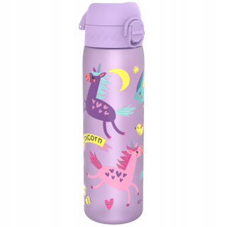 Ion8 fľaša I8RF500PPUNIC jednorožce 500 ml fialová