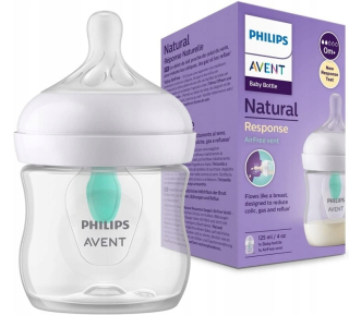 Philips Avent AirFree Fľaša SCY670/01 s antikolikovým krytom 125 ml