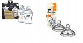 Tommee Tippee fľaša 260 ml 5010415225207 + Tommee Tipee silikónový cumlík 6 m+