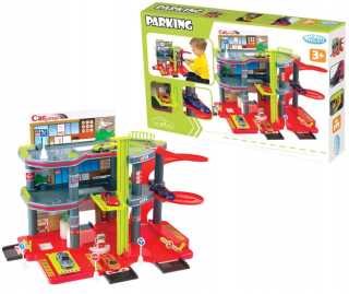 Gazáž pre autíčka - Garáž pre šaty vankúši TOR 3 LIGHT LIGHT + AUTO