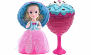 Cupcake bábika - Gelato prekvapenie Voňavé Ice Dessert Cup