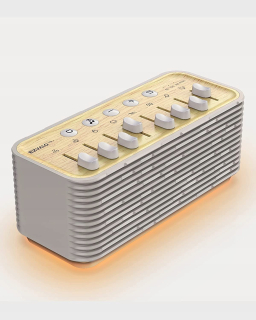 Biely generátor LED hluk BT prémiové zvuky