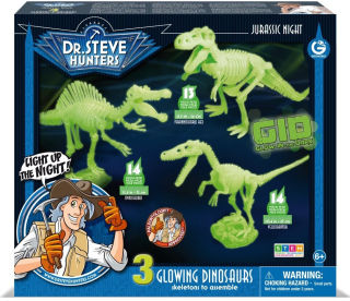 Geosvet CL1766K Dinosaurs 3 Žiariace kostry