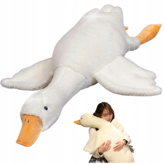 Husí maskot plyšový kačací vankúš veľký 90 cm xxl