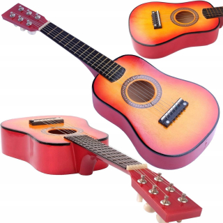 Klasická drevená gitara pre deti 6 reťazcov 58 cm