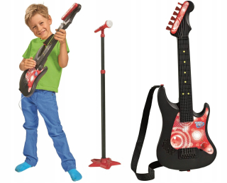 Elektrická gitara s mikrofónom pre deti Simba