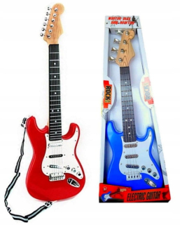 Rocková gitara pre deti hrá nástroj Strings Instrument