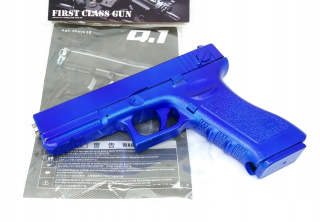 Pištoľ pre deti - GLOCK Q1 pištoľ na guličky Replika Color - 20 cm