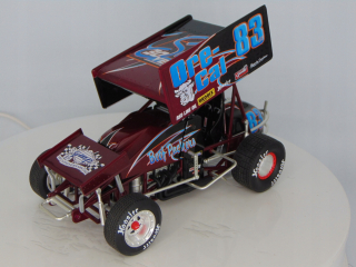 GMP 2002 SAMMY SWINDELL #83 BEEF PACKERS 30 ROKOV KRÍDLOVÝ SPRINT AUTO 1:18