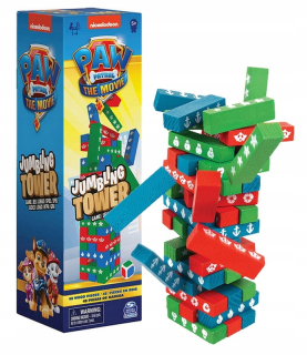 Hra Jenga Dog Patrol Drevená Dancing Tower