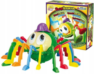 Obratnosť HRAJTE rodinnú hru SPIDER GUBINOGA