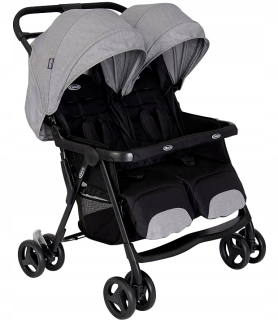 Dvojitý kočík Graco Duorider - Steeple Grey