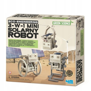 ZELENÁ VEDA. Mini solárny robot 3v1