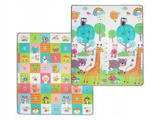 Vzdelávacia podložka pre deti - Tlustý Educational Foam Mat Bilaterálna 180x200