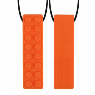 Reč teether terapeutický náhrdelník klocek