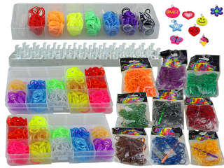 Gumy pre výrobu náramkov Mega Set XXL 6200