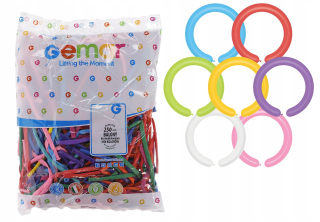 Balóny na párty - Gemara Mix 250pcs Q260 bomby na modelovanie