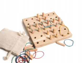 GEOPLAN Oak, odnímateľné kolíky, Montessori, CE