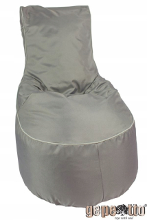 Detský sedací vak - pufa - Gepetto Maxi Seat Gray