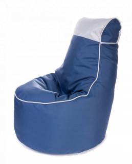 Detský sedací vak - pufa - Chepetto Mini Seat Modrá