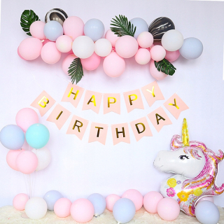 Balóny na párty - Garland s balónikmi Sada Unicorn Unicorn Big